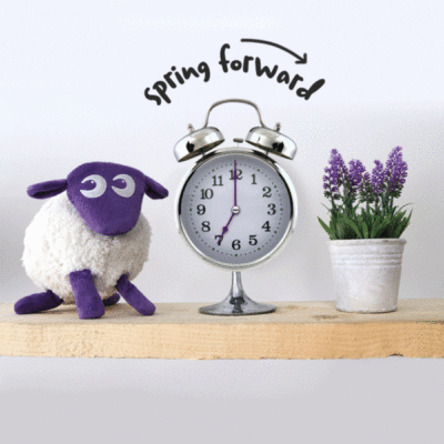 Spring into action with advice on the clock change from Lucy @ Sweet Dreamers