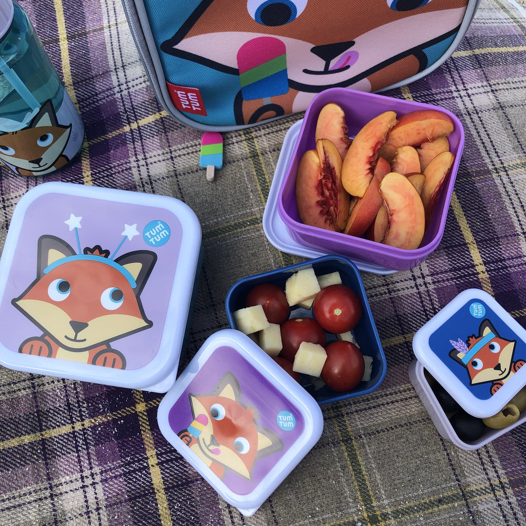 Felicity Fox Fox Lunch Bag, Water Bottle & Snack Pots