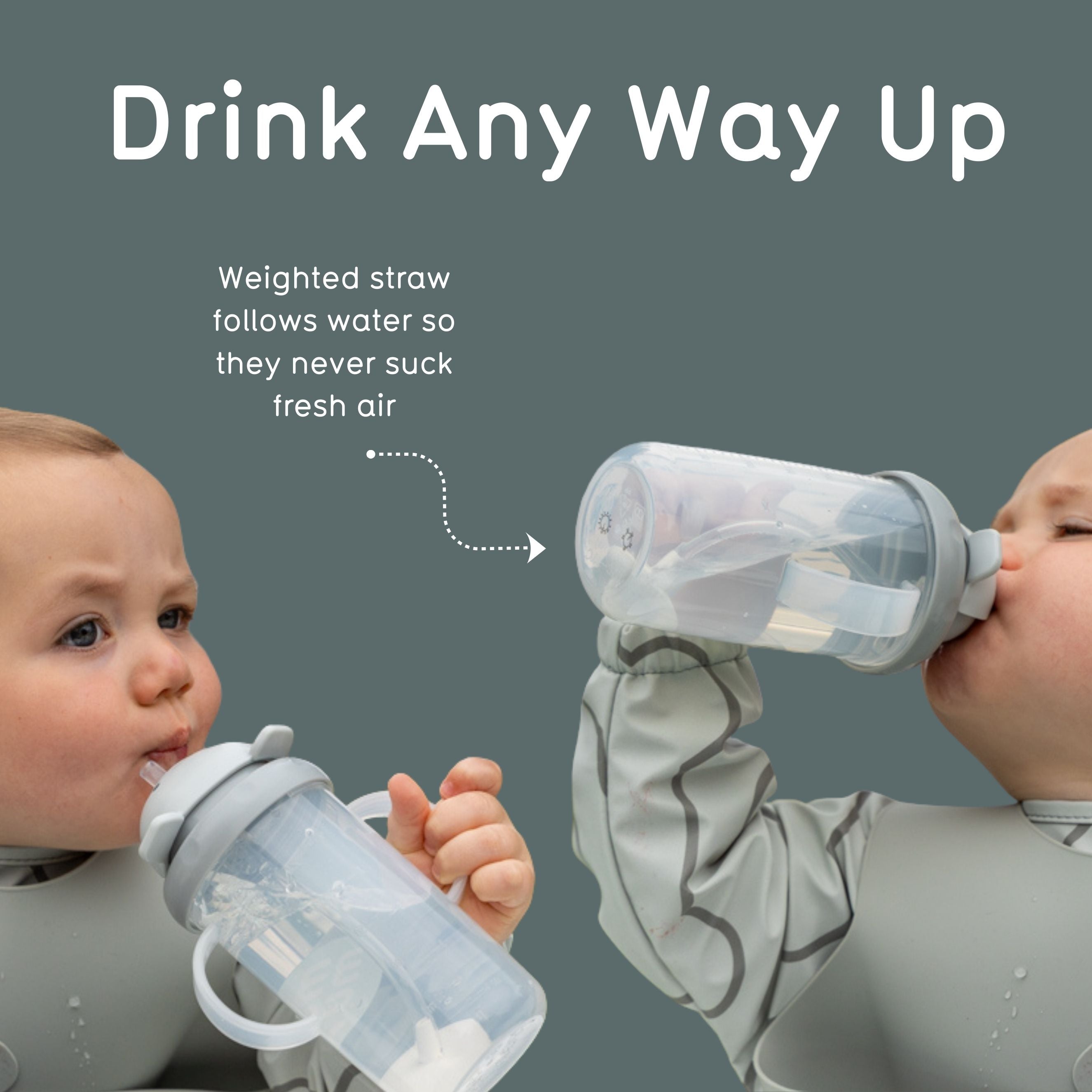 Tippy Up Sippy Cup (Series 3), with Weighted Straw (Valve Free), Kev Koala, 200ml