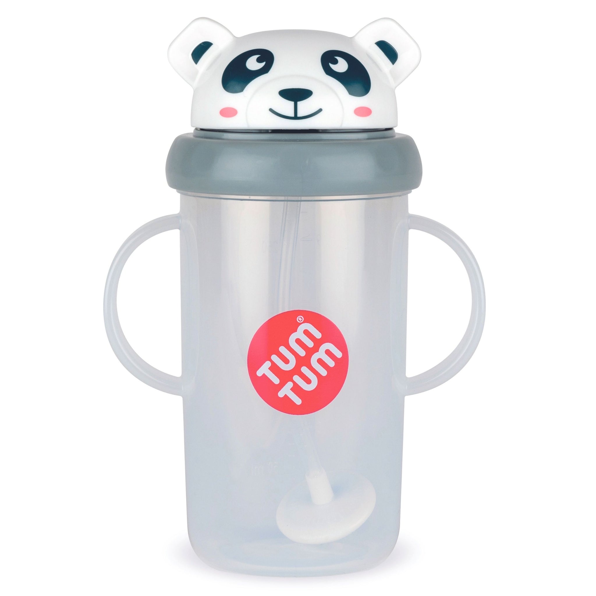 Tall Tippy Up Sippy Cup, with Weighted Straw (Valve Free), Pip Panda, 300ml, Series 3