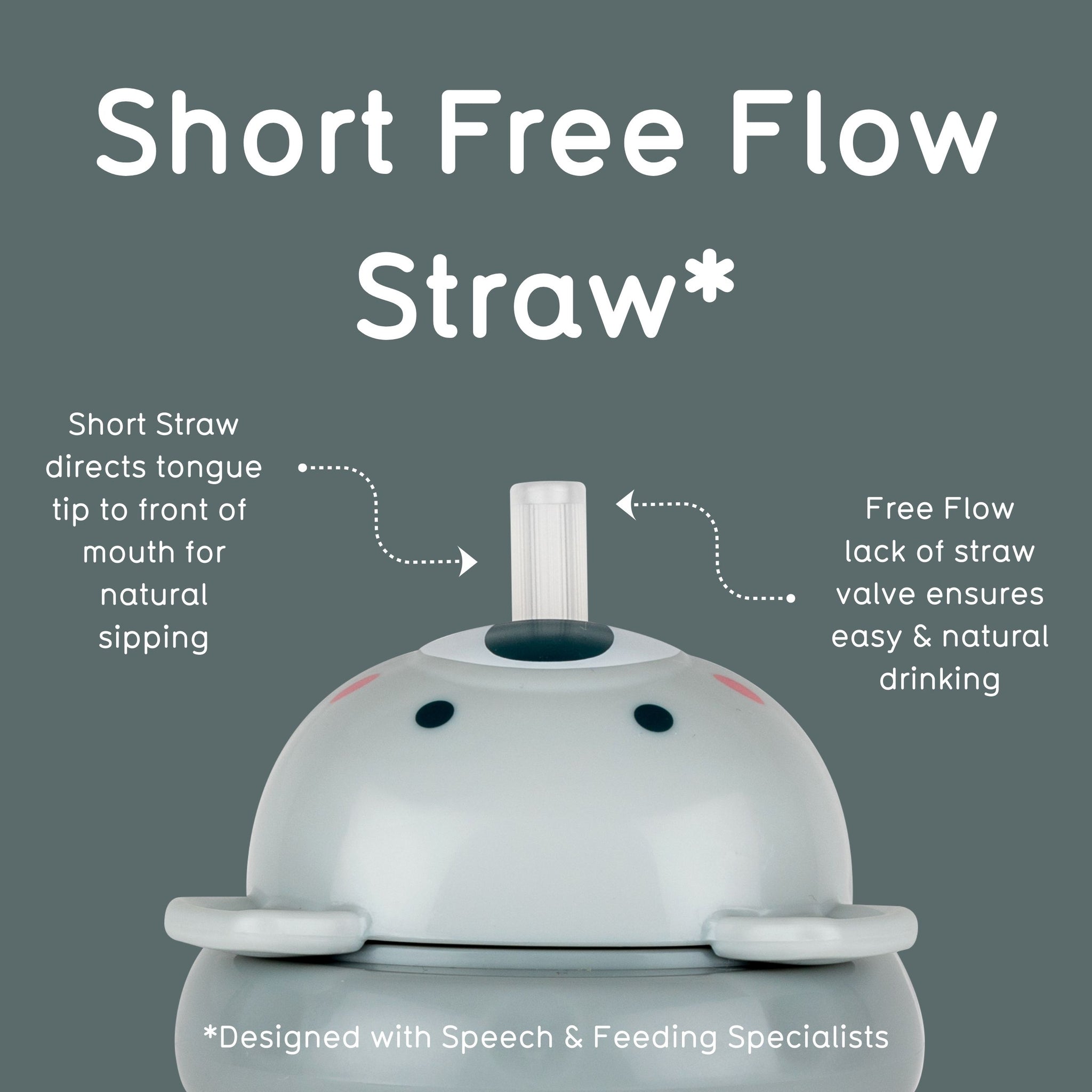 Tall Tippy Up Sippy Cup, with Weighted Straw (Valve Free), Kev Koala, 300ml, Series 3