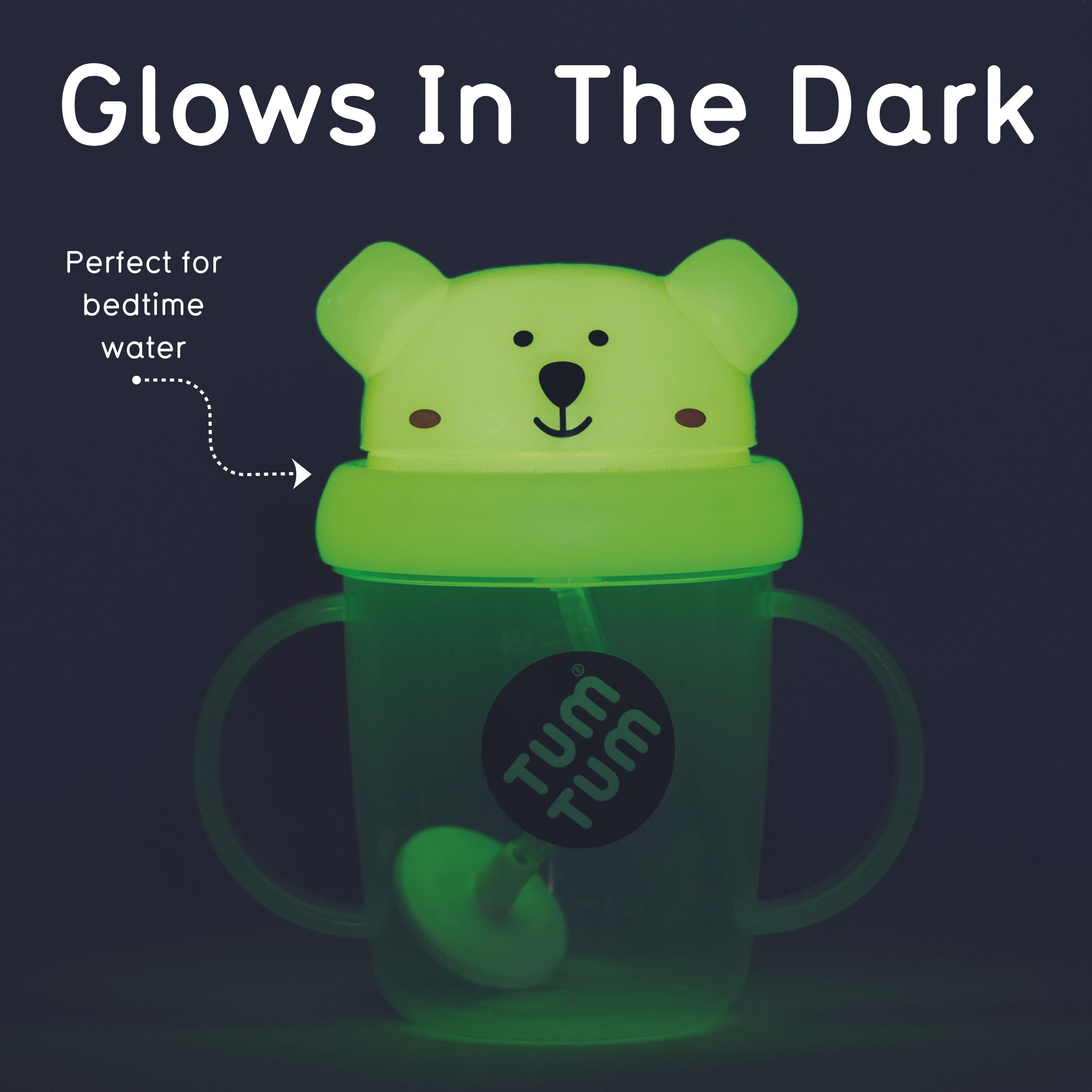 Tippy Up Sippy Cup, with Weighted Straw (Valve Free), Pete Polar Bear, 200ml
