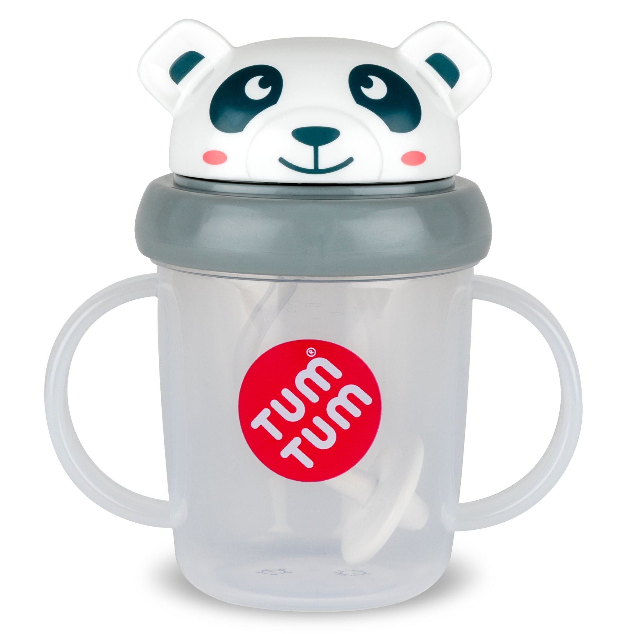 Tippy Up Sippy Cup (Series 3), with Weighted Straw (Valve Free), Pip Panda, 200ml