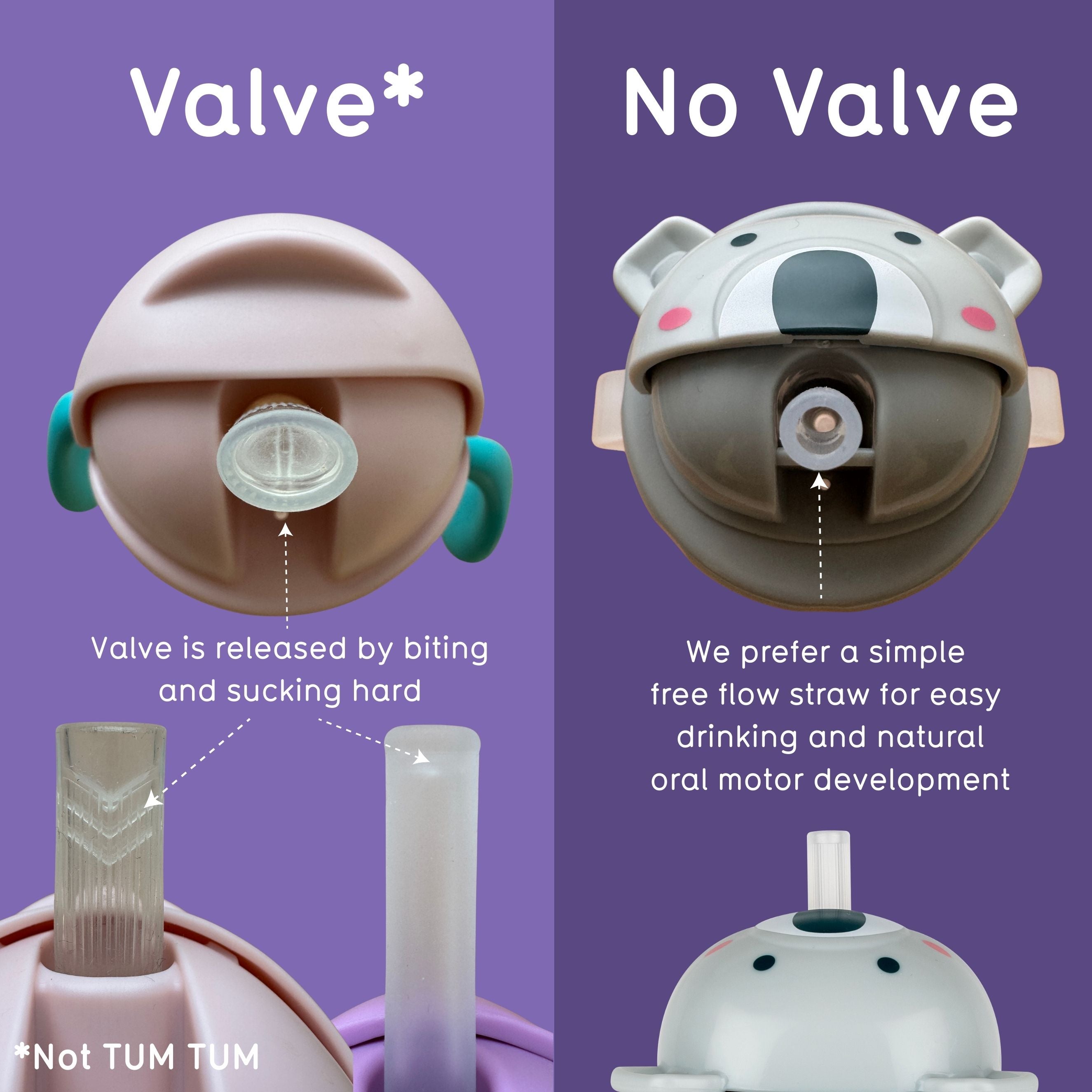 Tippy Up Sippy Cup (Series 3), with Weighted Straw (Valve Free), Olivia Owl, 200ml