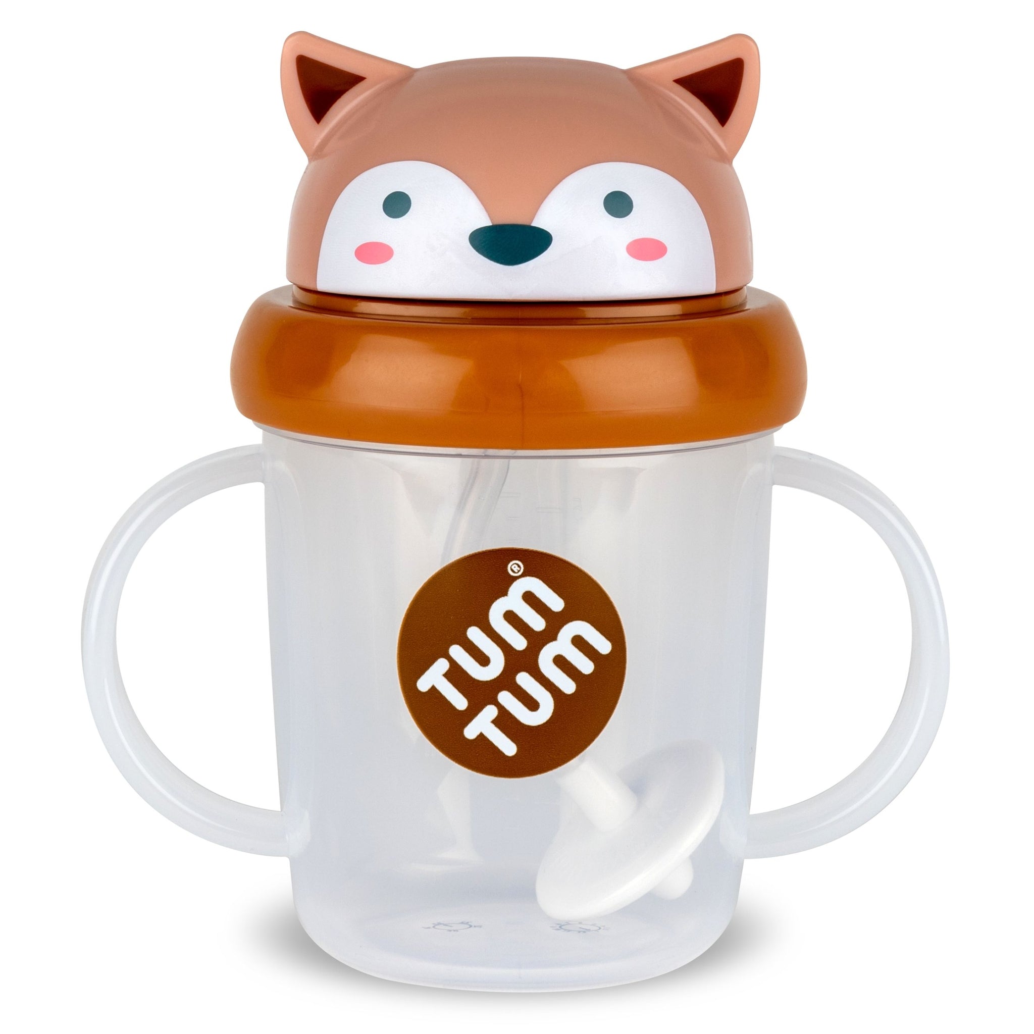 Tippy Up Sippy Cup with Weighted Straw (Valve Free) Fergus 200ml