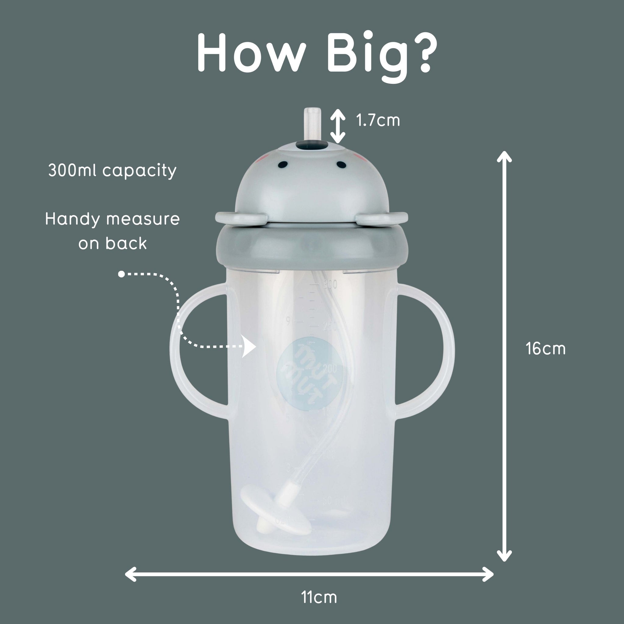 Tall Tippy Up Sippy Cup, with Weighted Straw (Valve Free), Kev Koala, 300ml, Series 3