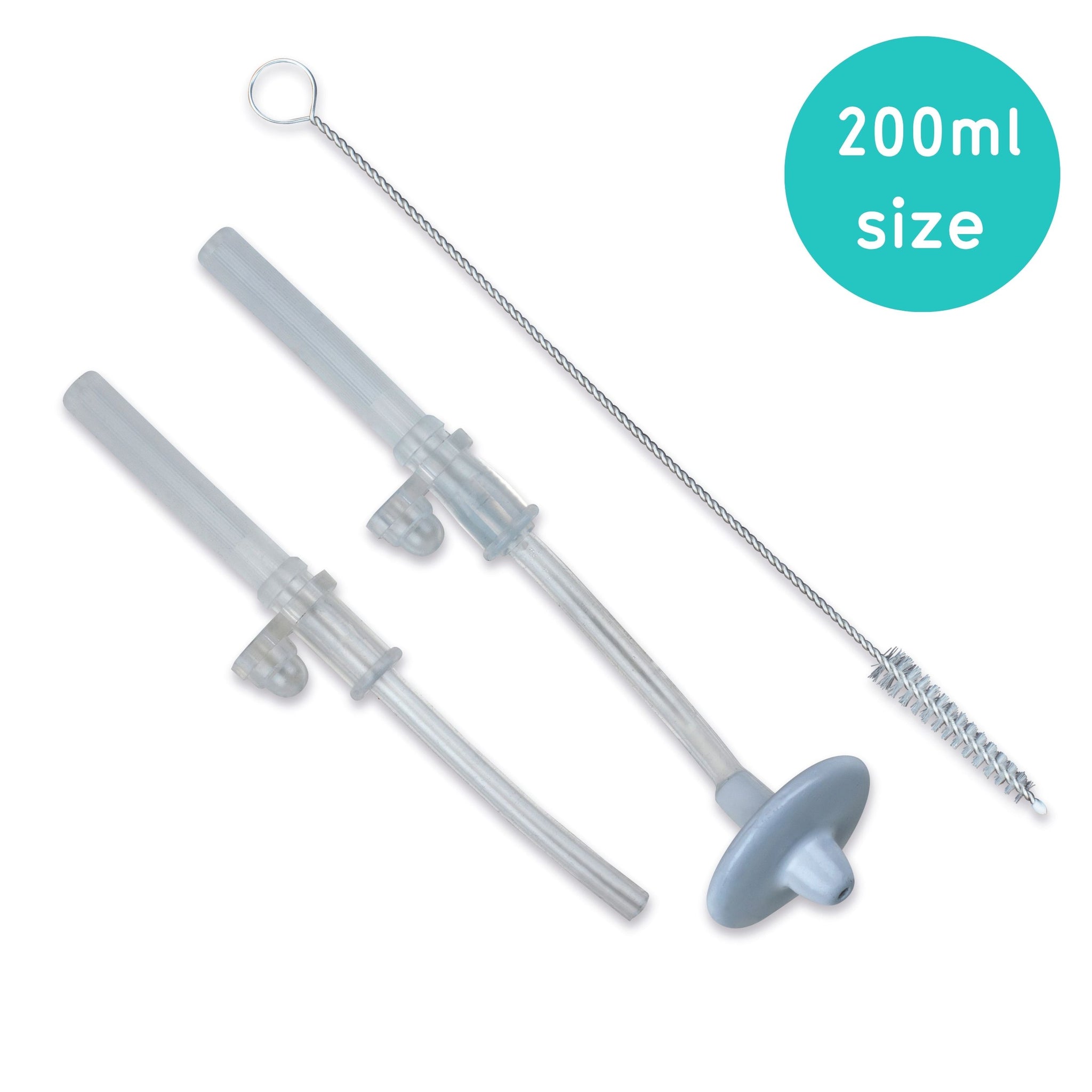Weighted Straws & Brush Set for Tippy Up Cup, 200ml (Series 2 & 3)