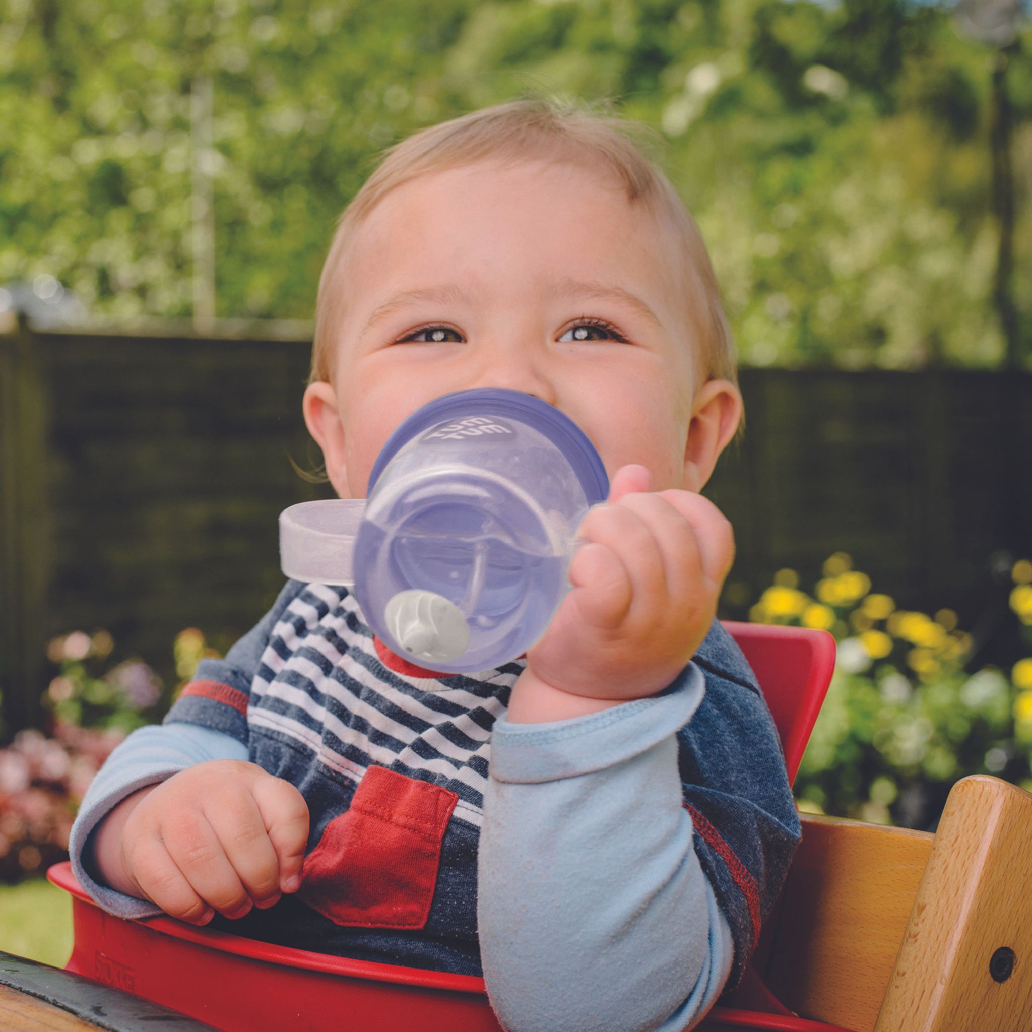 Tippy Up Sippy Cup (Series 3), with Weighted Straw (Valve Free), Olivia Owl, 200ml