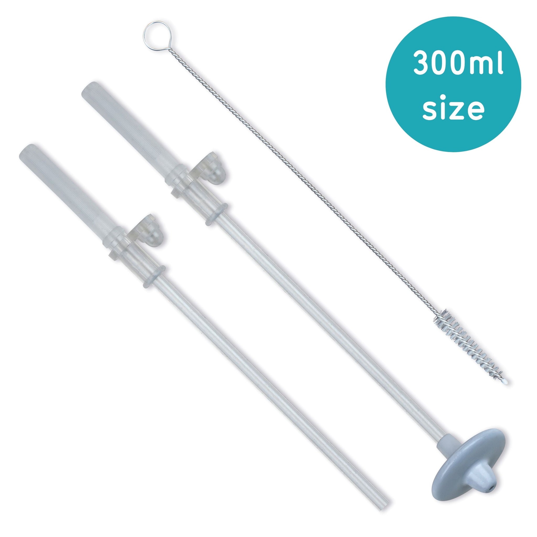 Weighted Straws & Brush Set for Tall Tippy Up Cup, 300ml (Series 3)