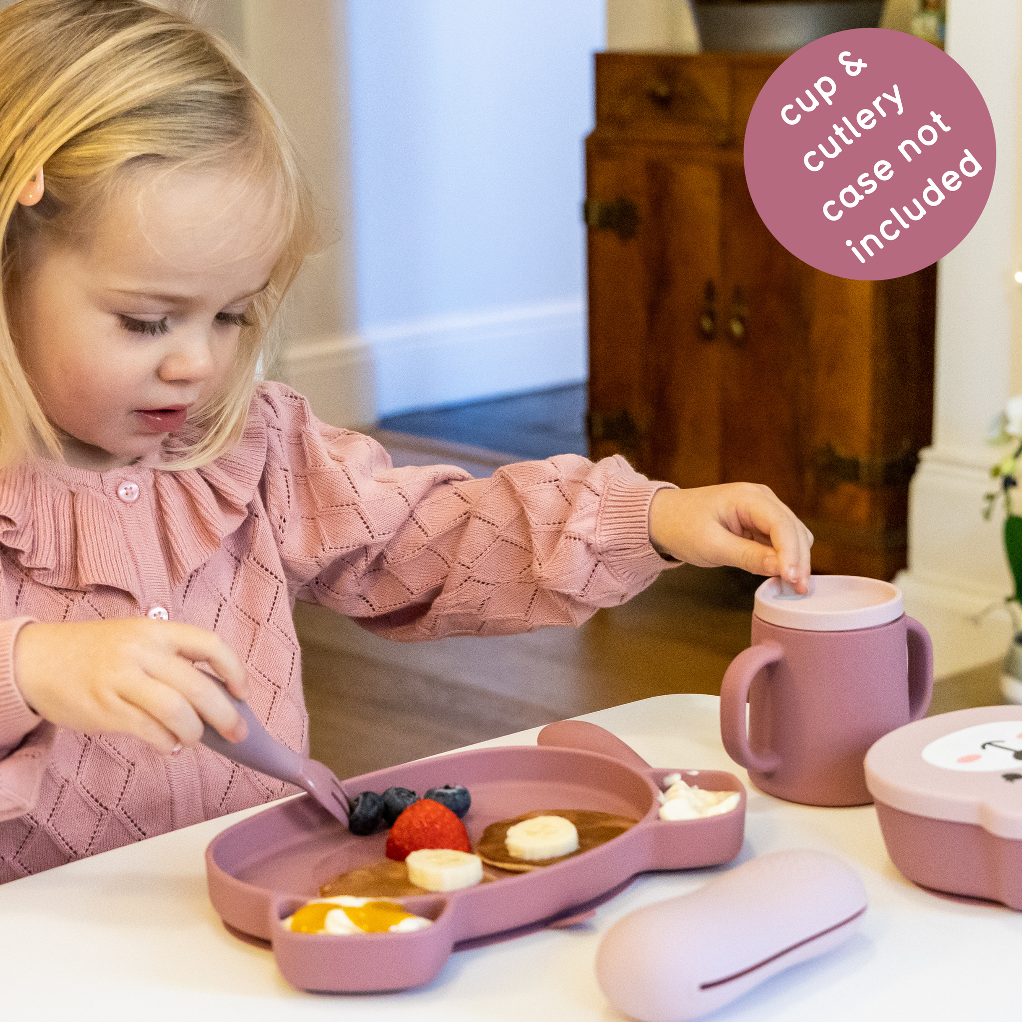Baby Feeding Set, Pink