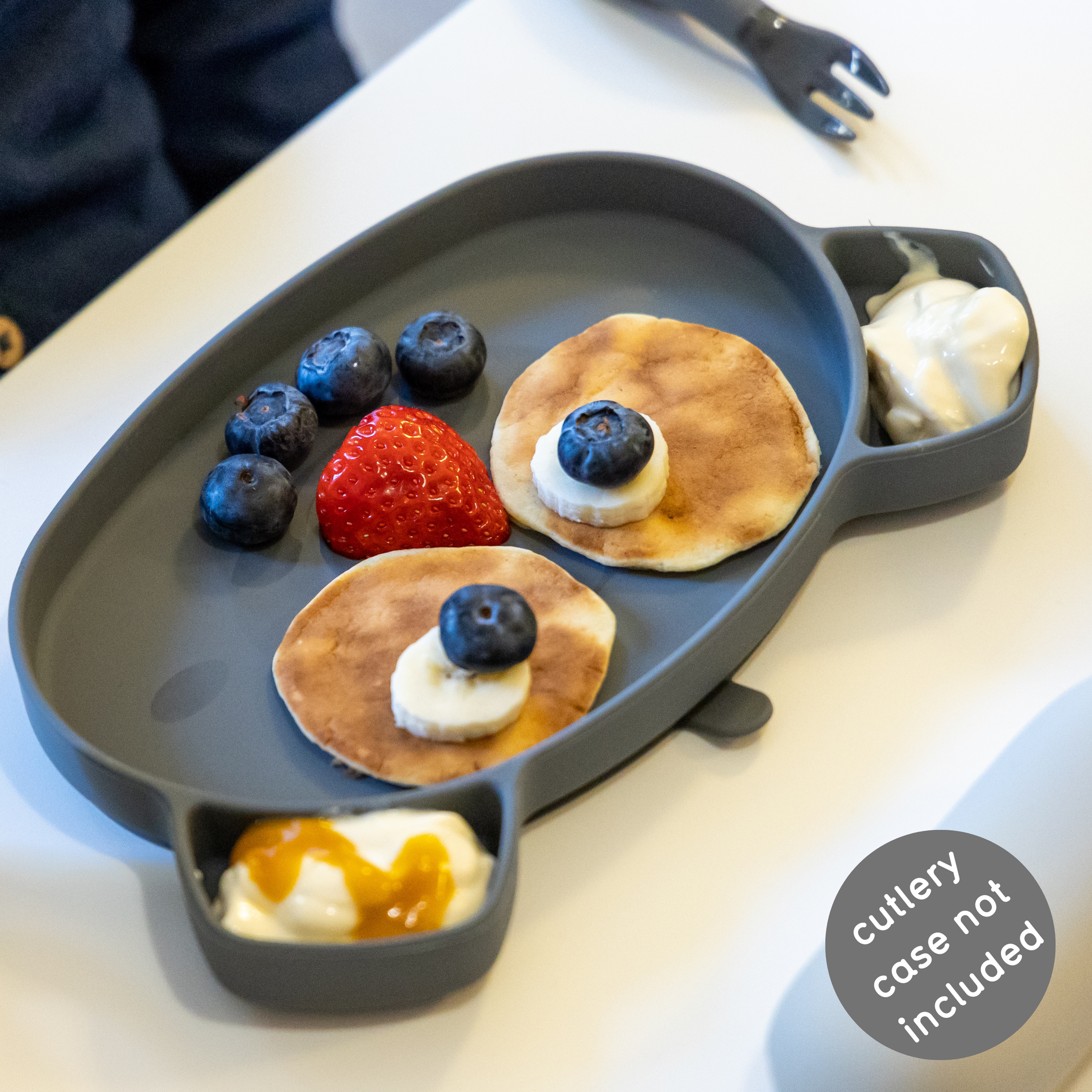 Baby Feeding Set, Grey