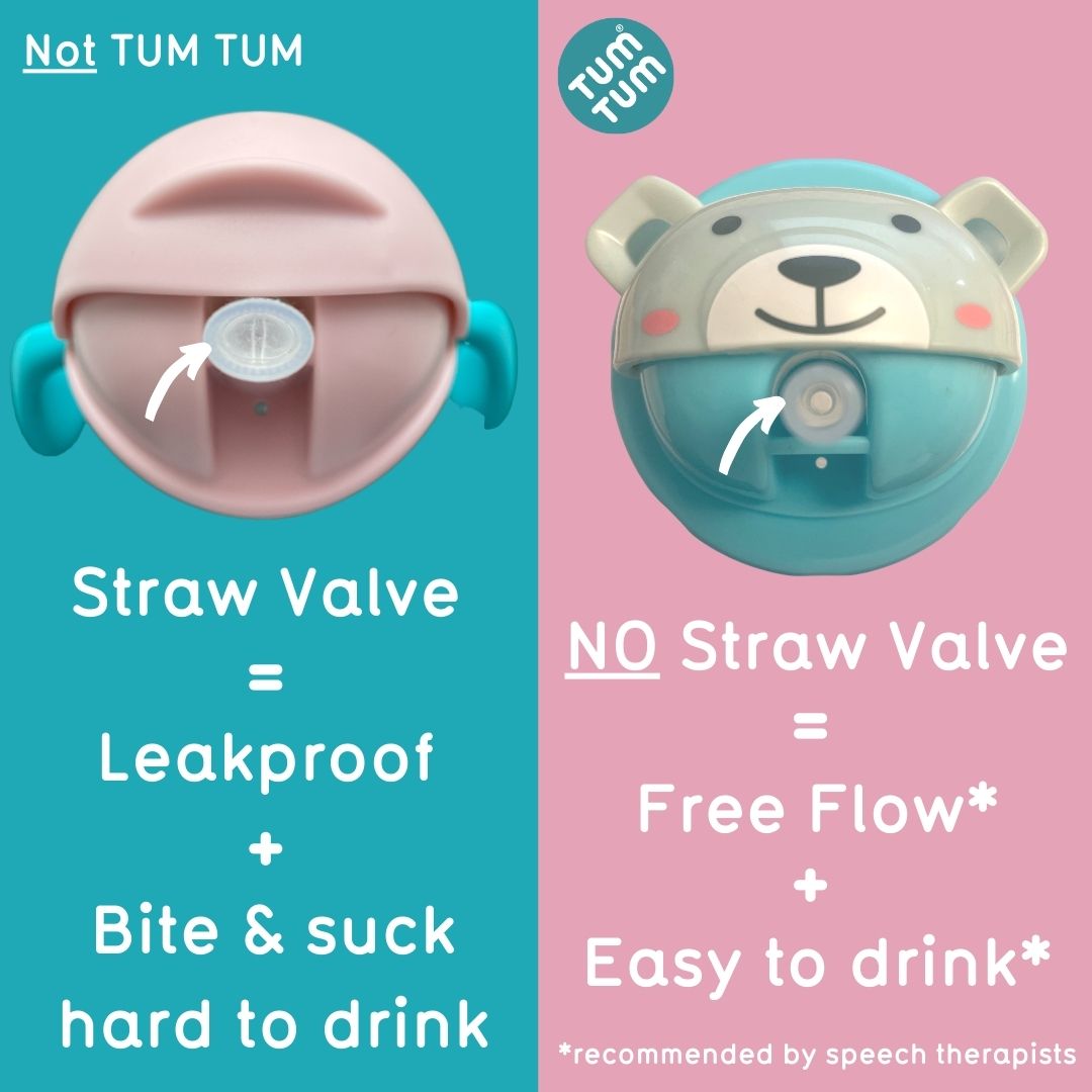 Free Flow Cups & Straws Bundle, Boris Bear (Series 3) – TUM TUM TOTS