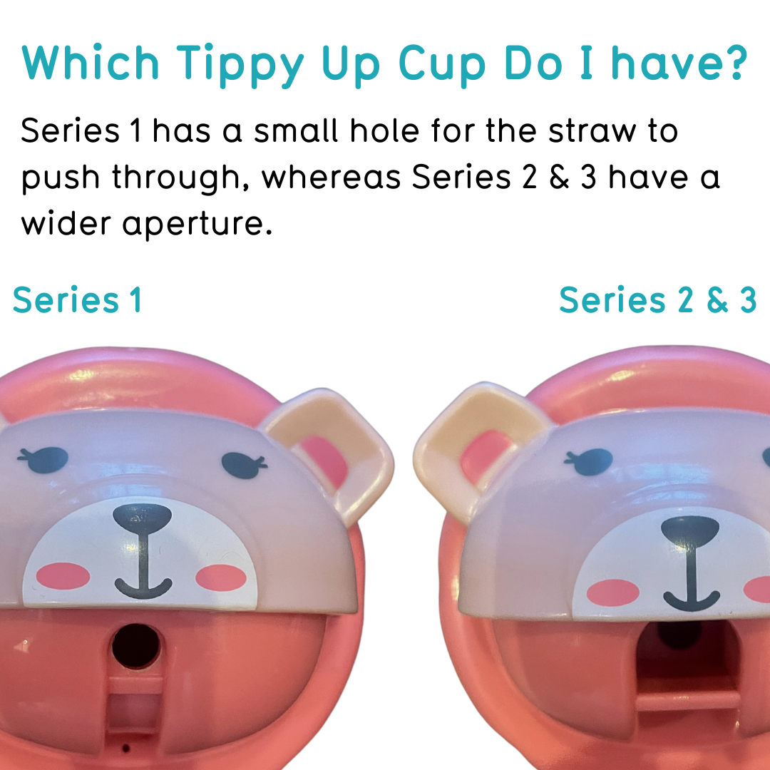 Weighted Straws & Brush Set for Tippy Up Cup, 200ml (Series 2 & 3)