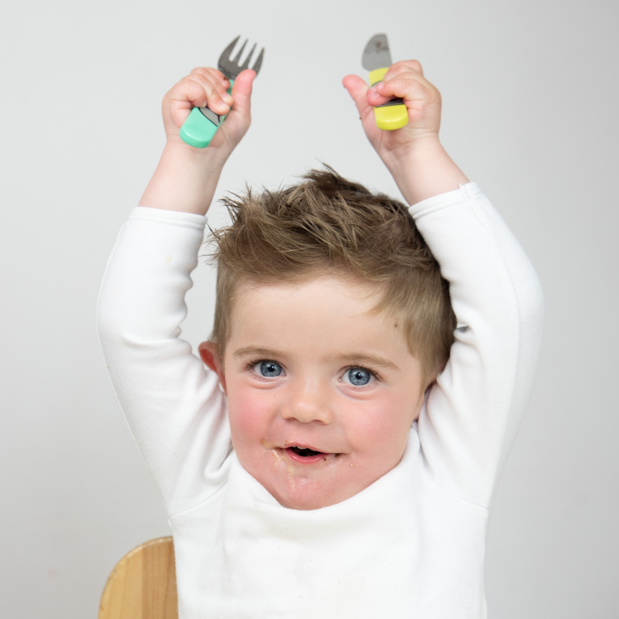 Easy Scoop Toddler Cutlery with Travel Case, Stanley Sloth