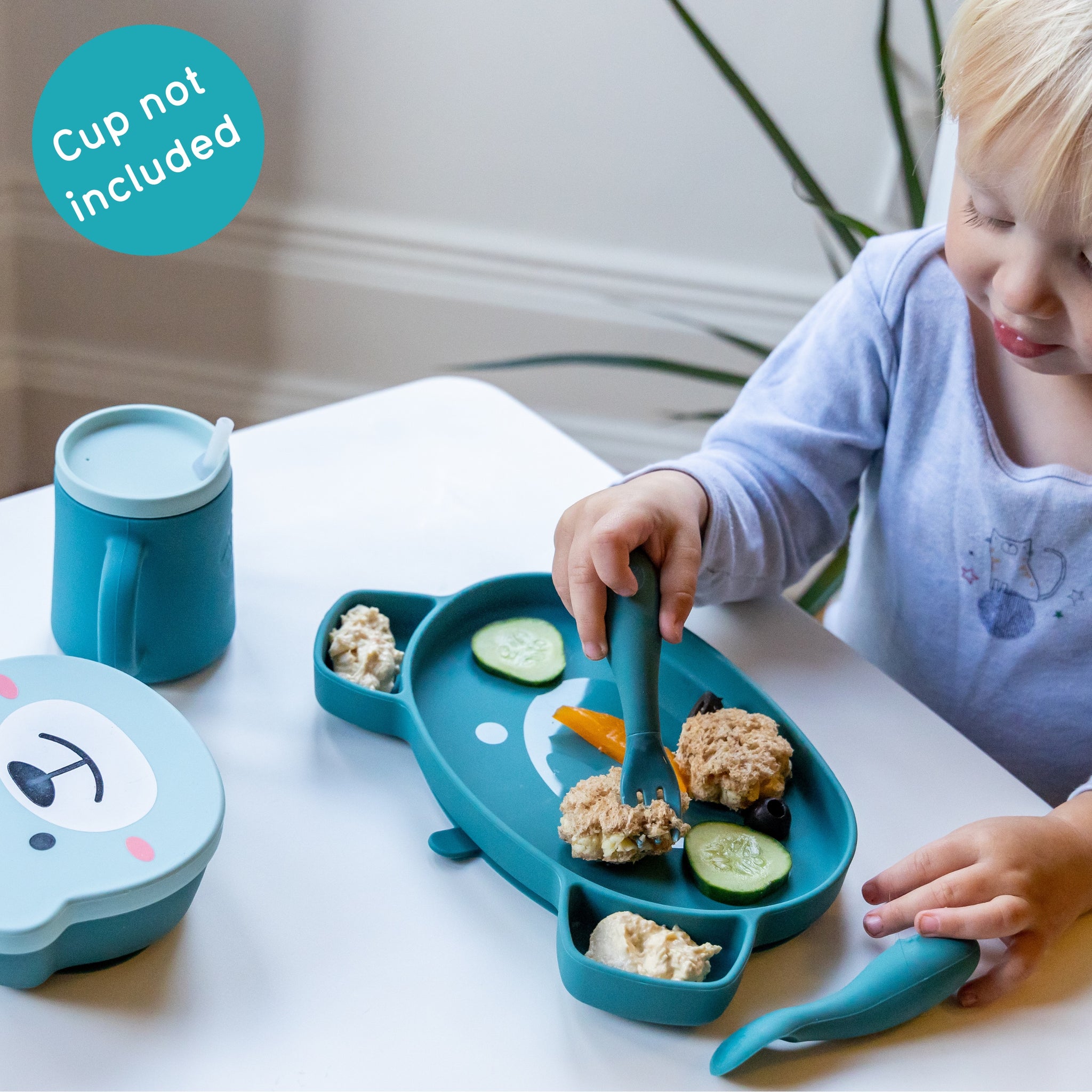 Baby Feeding Set, Blue