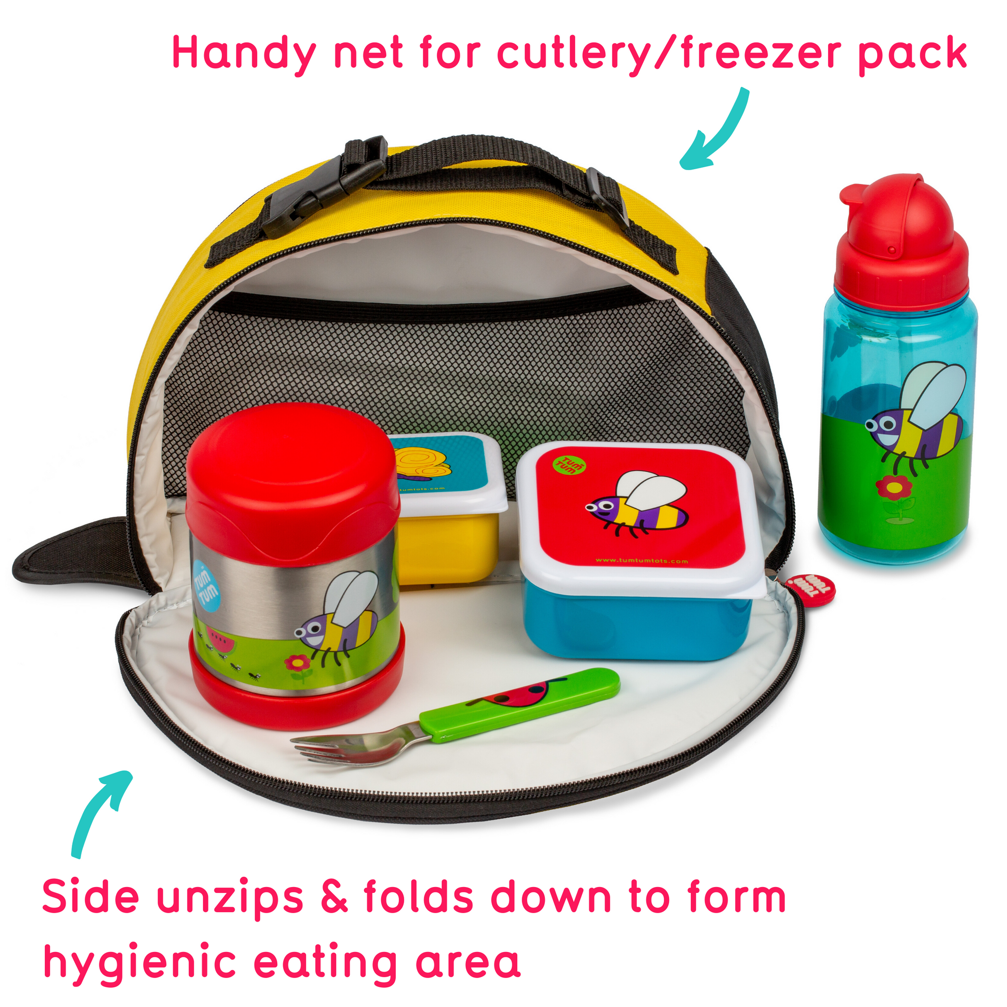 bee lunch bag for kids