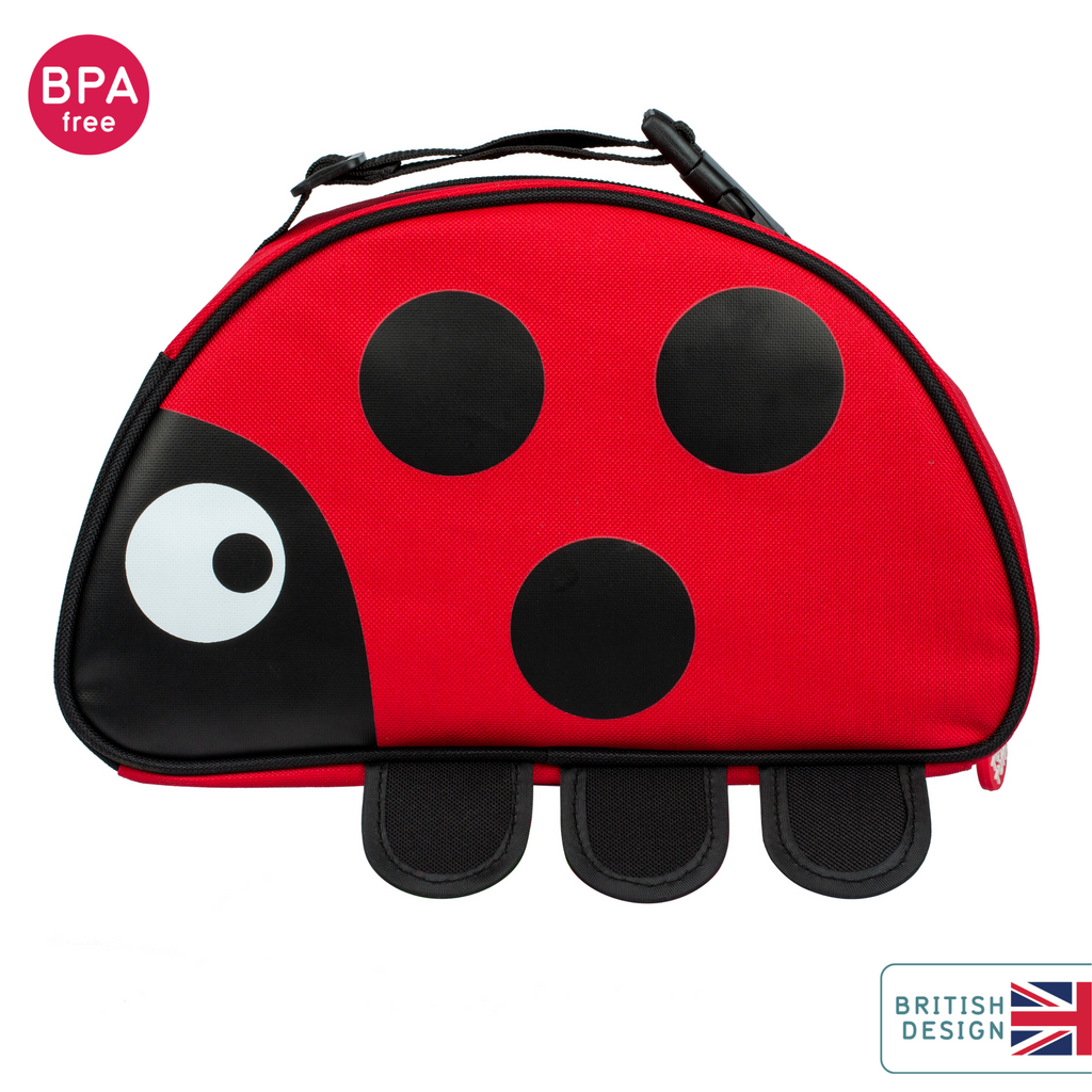 Ladybird Lunch Bag for Kids Insulated Kids Lunch Bags TUM TUM TOTS