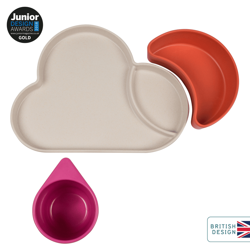 Bamboo toddler plates