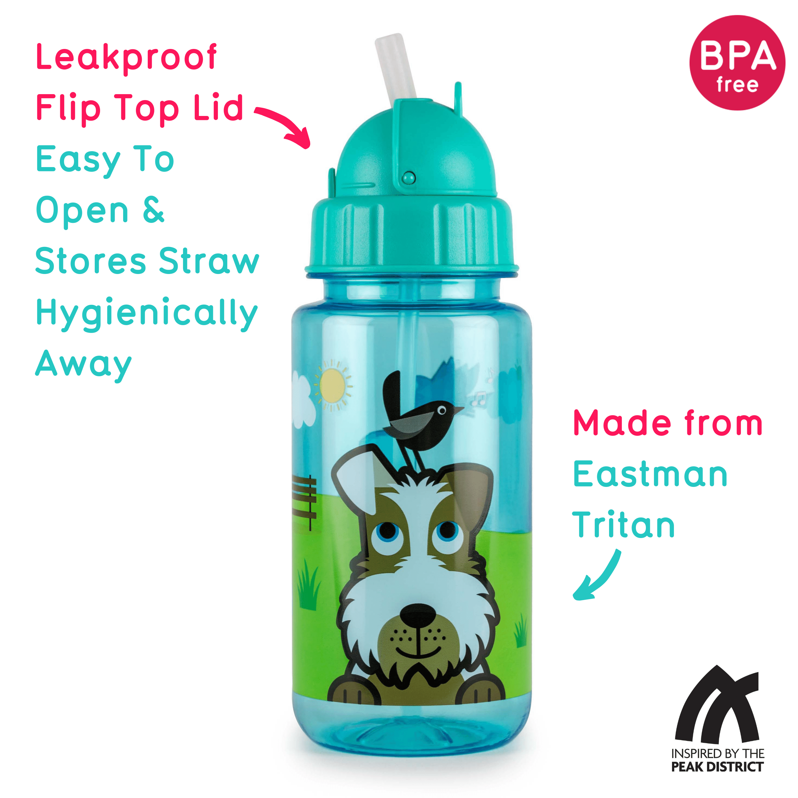 Dog water bottle for kids