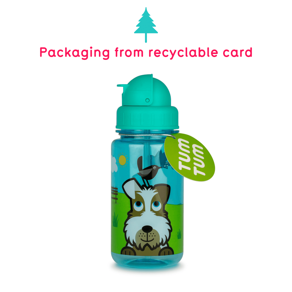 Toddler water bottle, dog