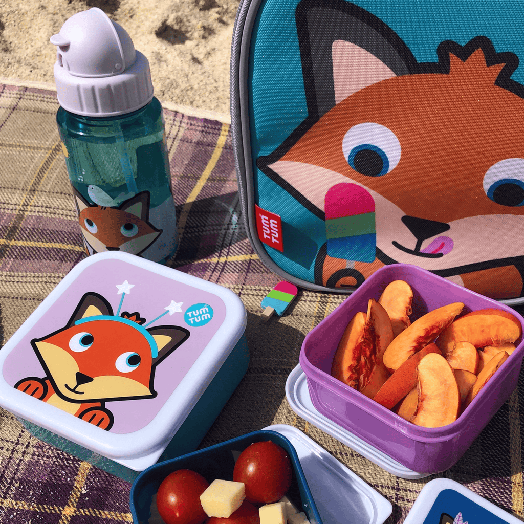 Fox kids lunch set