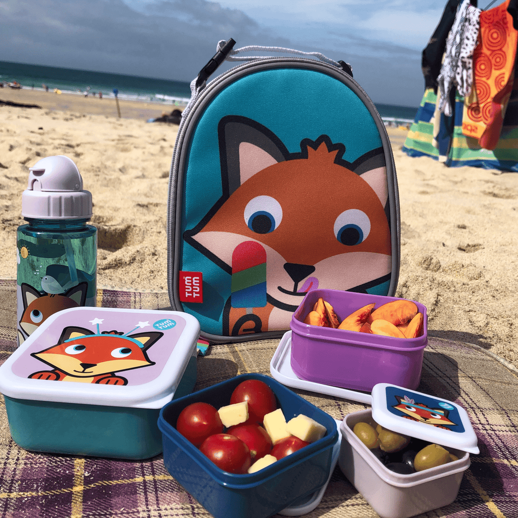 Insulated lunchbag in fox design