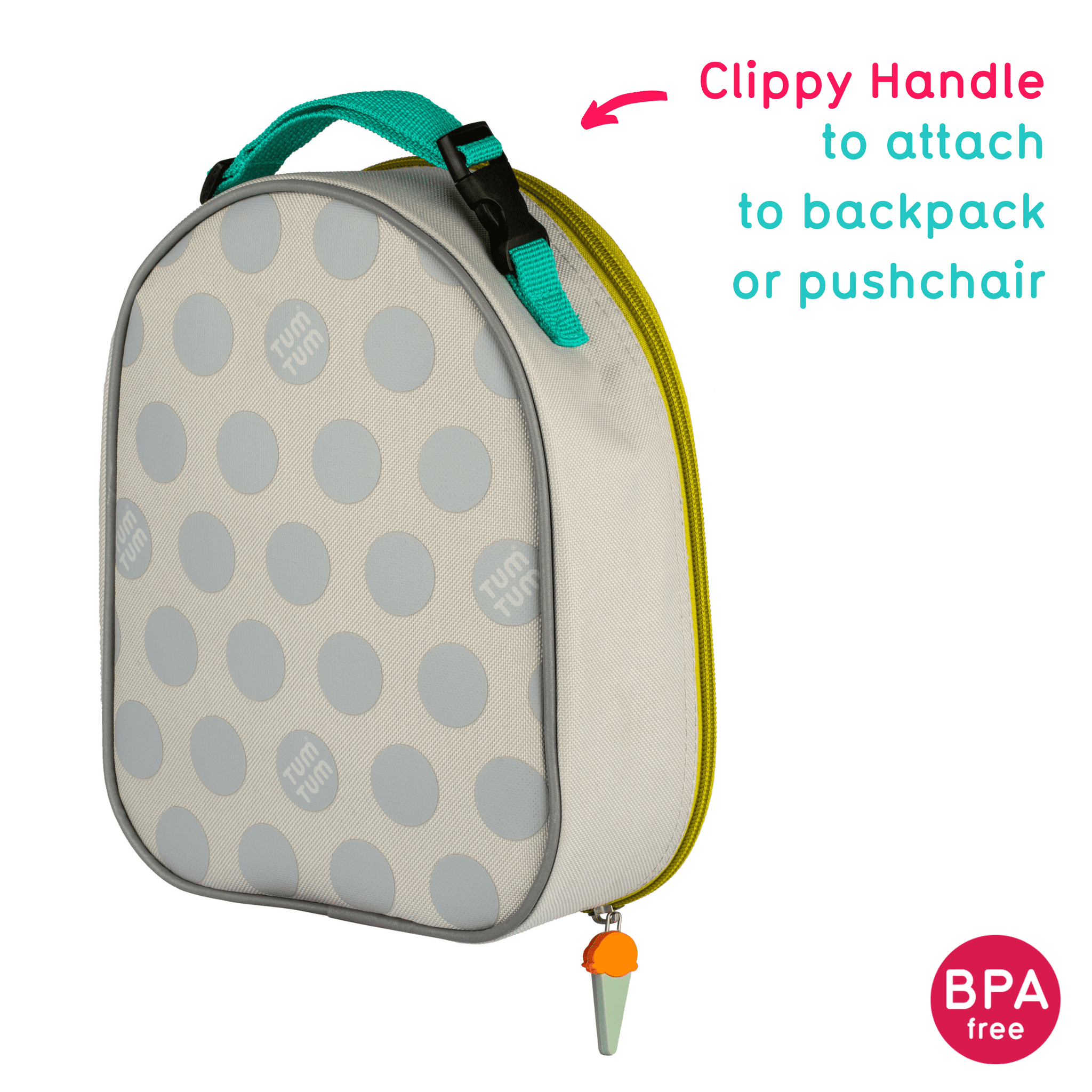 Kids lunch bag in sloth design