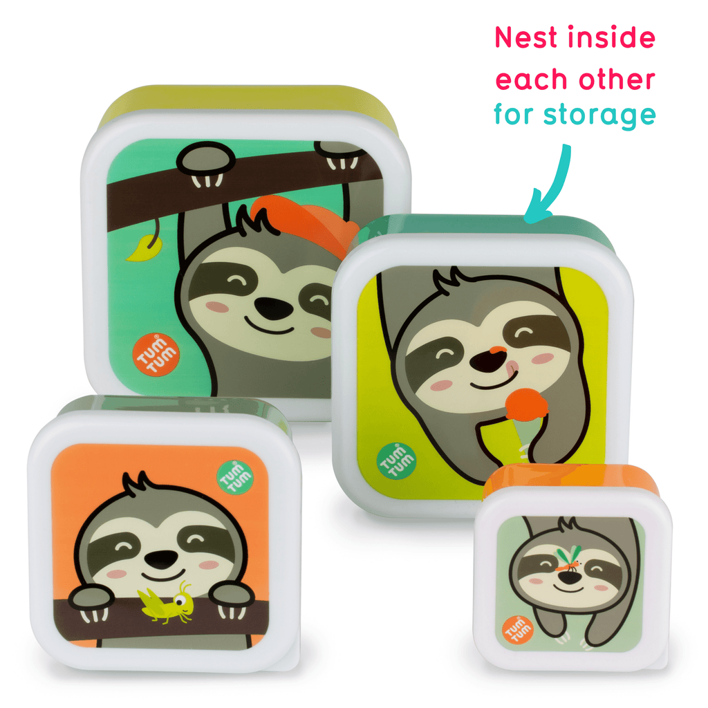 Kids lunch containers sloth
