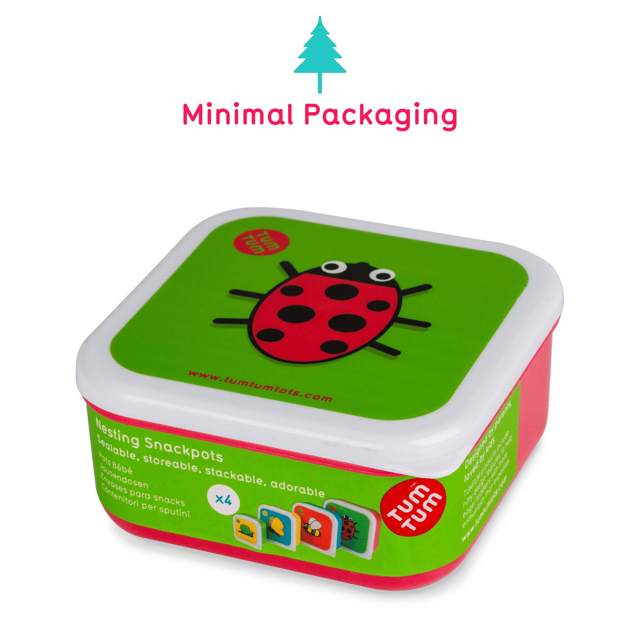 Snack pots for children