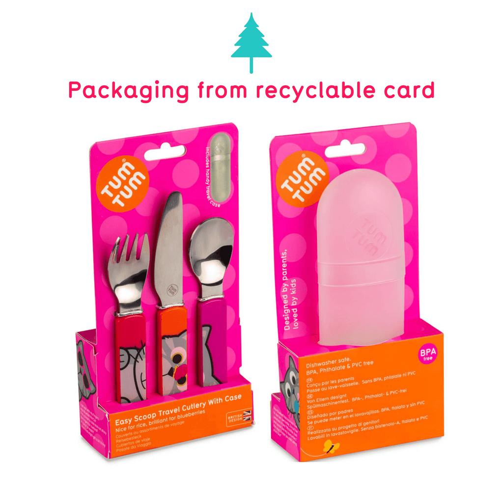 Kids travel cutlery set