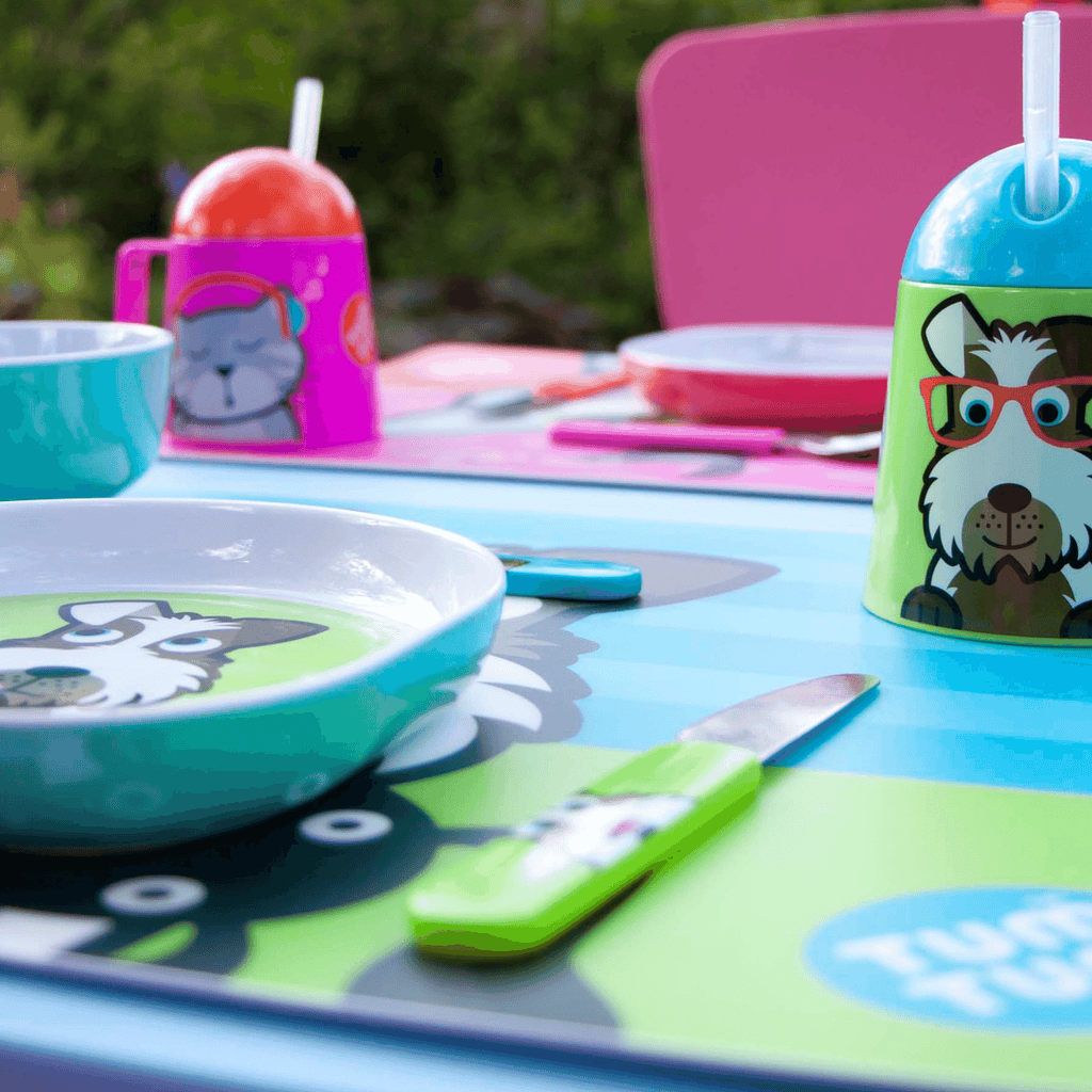 Children's cutlery set, dog