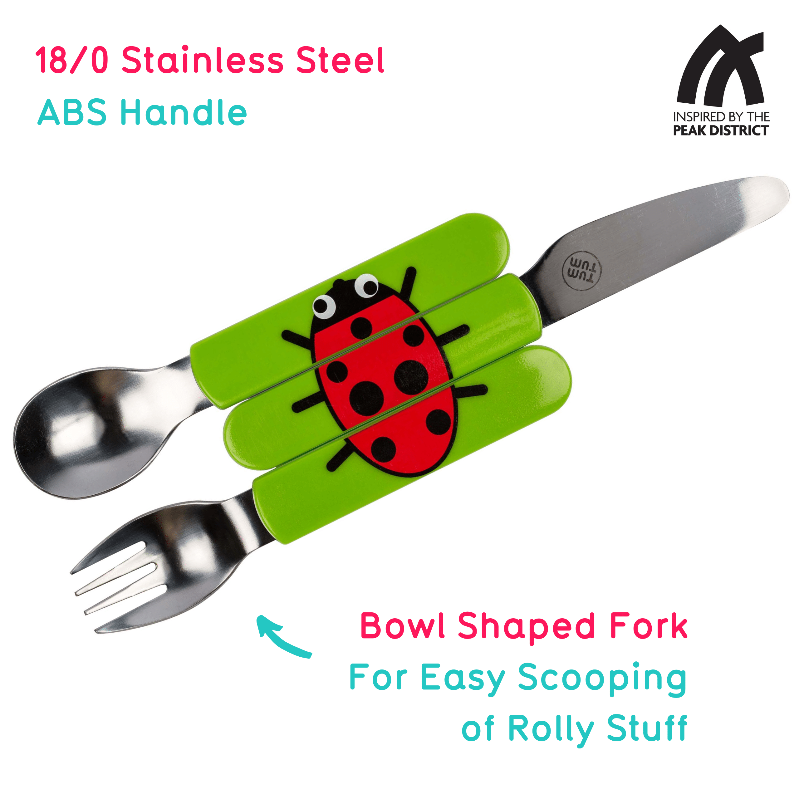 Kids travel cutlery set