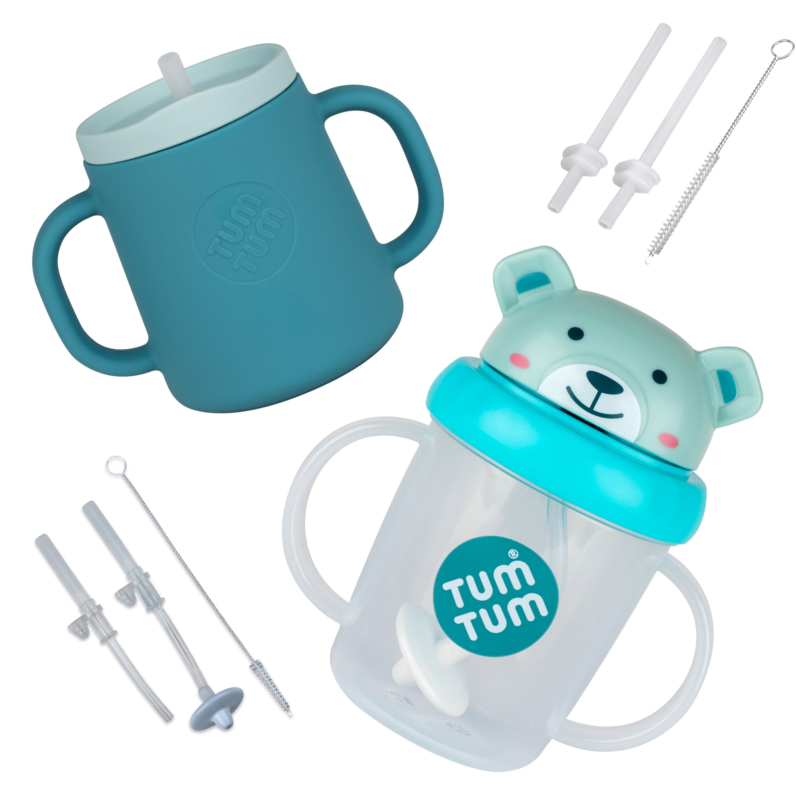 Free Flow Cups & Straws Bundle, Boris Bear (Series 3) – TUM TUM TOTS